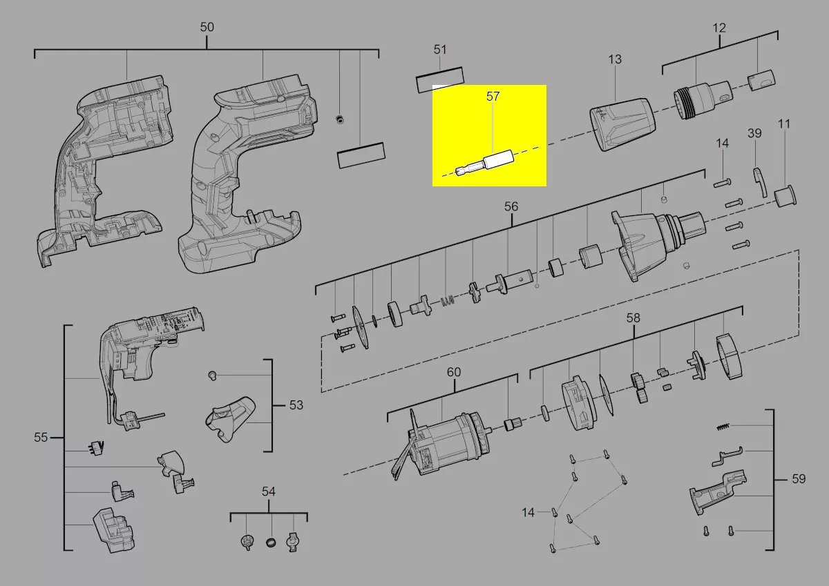 porte-embout de vissage réf. 4931461908 AEG